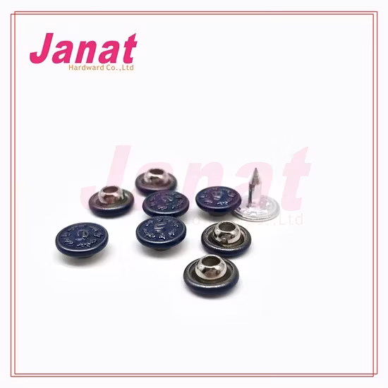 Đinh tán kim loại màu bạc Dtm, sản phẩm chất lượng cao dành cho quần jeans kiểm tra đầy đủ và có màu xanh phong cách