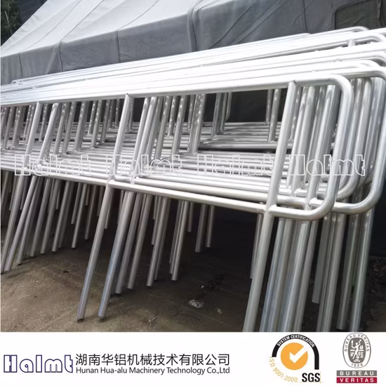 Thang nhôm thẳng một bước cấp có cổng an toàn