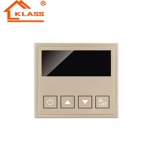 Ổ cắm tường UK 45A mạ vàng, thiết kế 1gang 1way kèm đèn