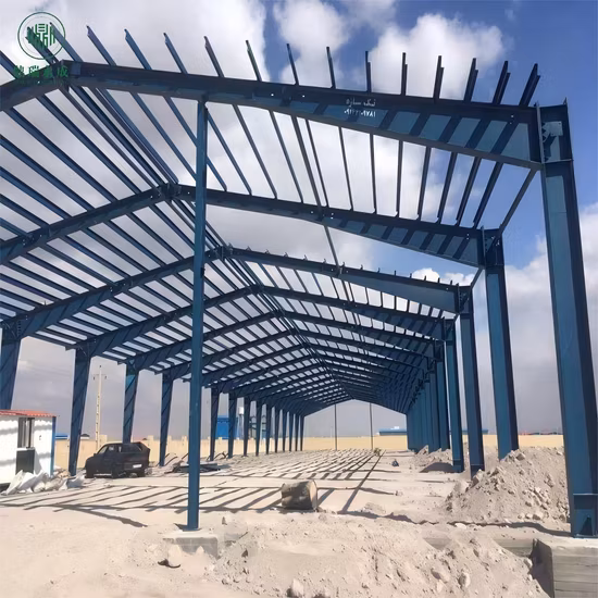 Các dự án kho thép tiền chế xây sẵn khung cổng nóng, nhà xưởng thép tiện lợi để mua