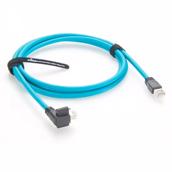 Cáp Ethernet Gige góc vuông RJ45 cho các hãng Omron, Sentech, Allied Vision, IDS Imaging, Euresys, Bitflow, Daheng Imaging, Cognex, Teledyne Dalsa