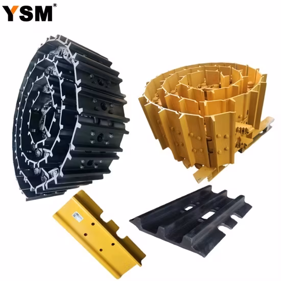 Bộ Phận Nhóm Giày Đường Máy Xúc PC200 - Bánh Lốp Cao Su Máy Xúc Chất Lượng