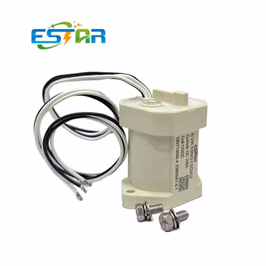 Rơ le EVK100 DC 100A 12-1000VDC Cuộn 24V - Thiết bị Công tắc điện áp cao