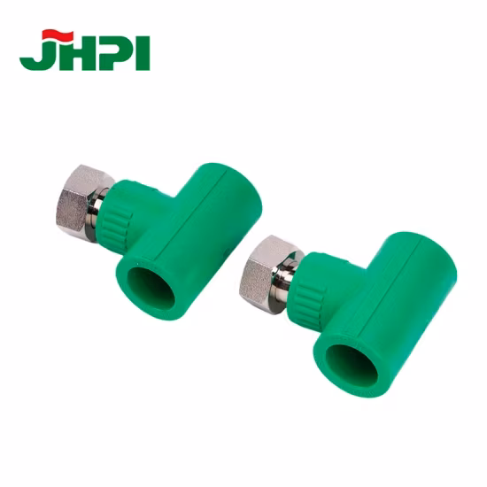 Ống nước xanh Ce chứng nhận, phù hợp với PPR Tee Ráp nối cho máy sưởi nước