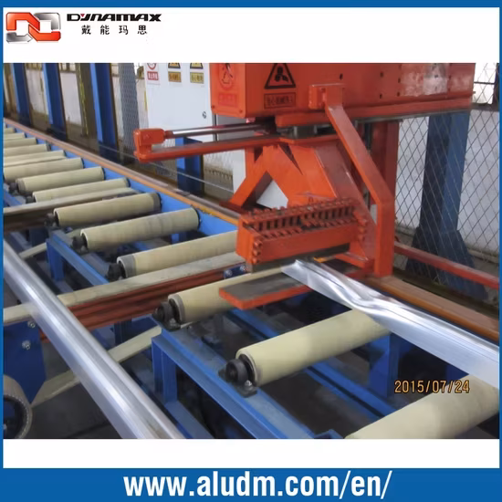 Máy ép nhôm kéo đôi với hai cưa bay - Thiết bị hiệu quả cho sản xuất công nghiệp