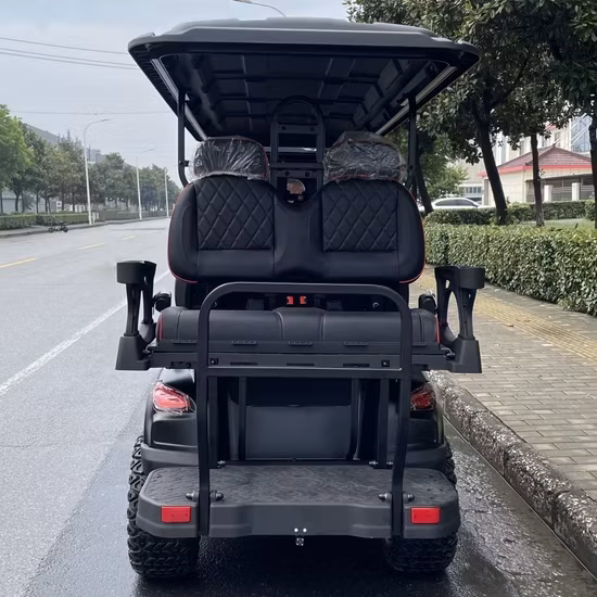 Xe điện địa hình 2024 mới với thiết kế 4+2 chỗ ngồi và công suất 7.5kw từ động cơ và pin Lithium 72V