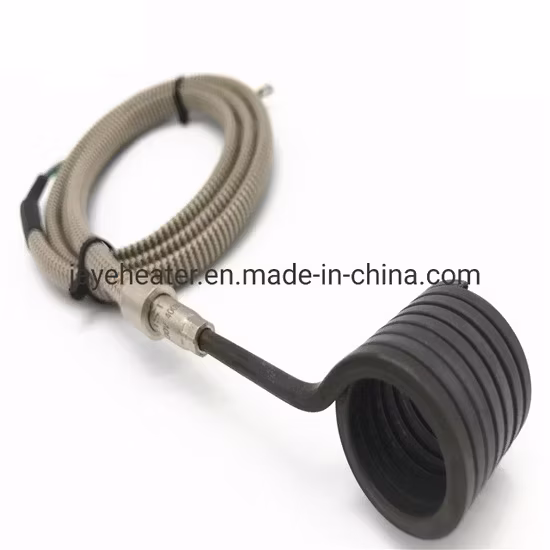 Bộ gia nhiệt cuộn dây nóng điện 28mm đi kèm dây tiếp đất