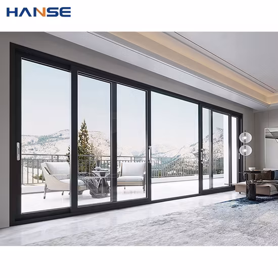 Cửa kính trượt hai lớp nhôm chất lượng cao Foshan - Lựa chọn hoàn hảo cho biệt thự hiện đại