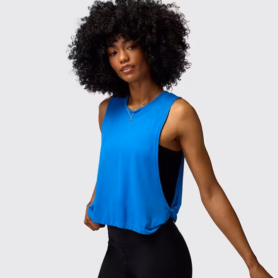 Áo Rộng Blouse Không Tay Dành Cho Nữ - Chất Liệu Thể Thao Cho Yoga, Chạy Bộ và Tập Luyện