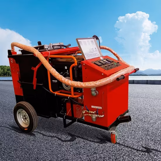 Máy xây dựng mặt đường bằng bê tông nhựa, máy hàn khe nứt đường với chứng nhận CE uy tín