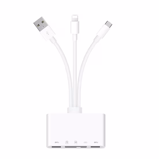 Đầu đọc thẻ nhớ SD TF bán buôn, thiết bị chuyển đổi USB Flash Drive OTG