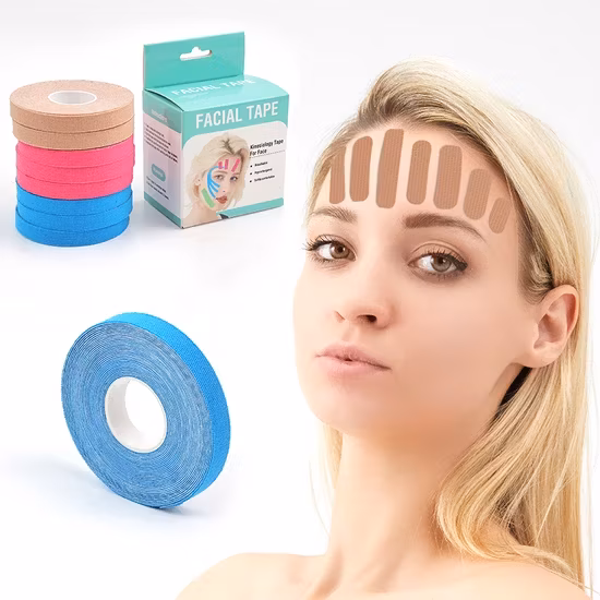 Băng dán nâng mặt với miếng dán cằm đôi, hiệu quả mặt hình chữ V và an toàn cho sức khỏe