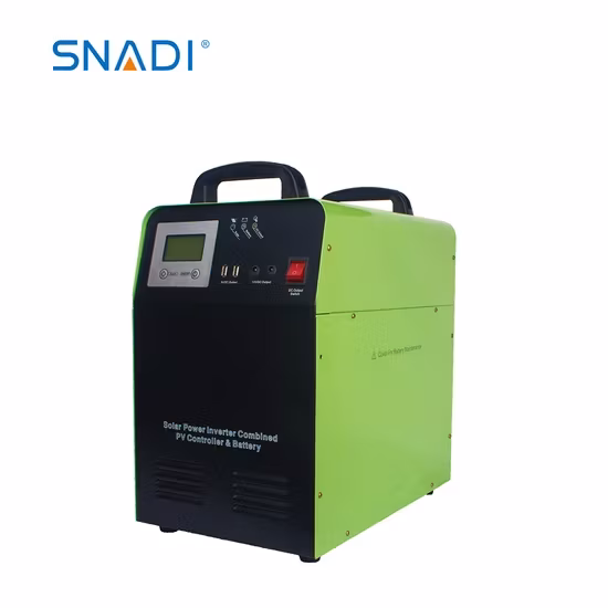 Giải pháp năng lượng mặt trời cho gia đình 500W, hệ thống điện AC/DC và sóng sine thuần