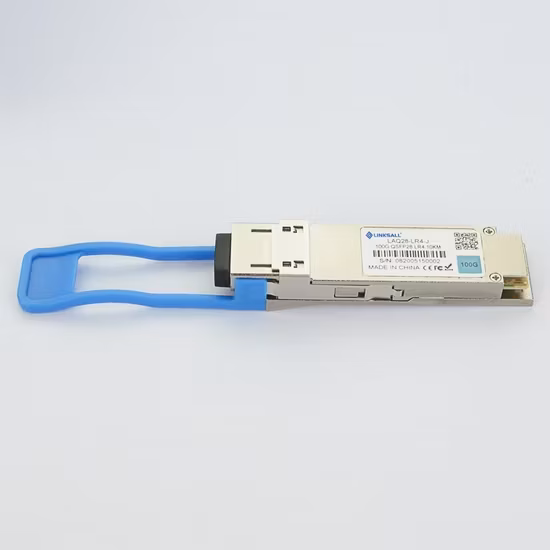 Bộ mô-đun truyền quang Dom LC SMF Extreme 100g-Qsfp28-Lr4-I Tương thích với 100gbase-Lr4 Qsfp28, sóng quang 1310nm, khoảng cách truyền 10km trong môi trường công nghiệp