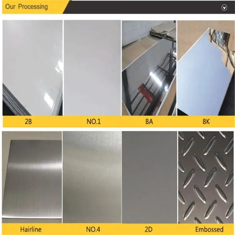 Tiêu đề mới: Tấm thép không gỉ AISI 316 304 – Giải pháp hoàn thiện và đánh bóng cho công trình hình ảnh 15-description