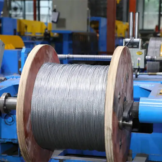 Dây Thép Cáp 7*7 Được Sử Dụng Cho Việc Treo Xây Dựng Nền Tảng với Đường Kính từ 2mm đến 8mm