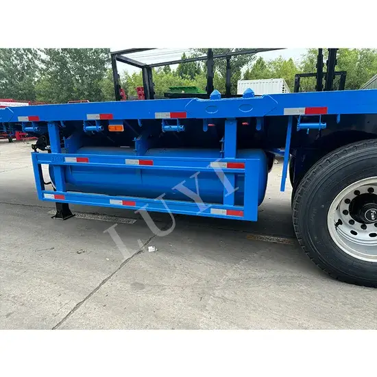 Tải Nặng: Rơ Moóc 40FT Nền Tảng Vận Chuyển Container Phẳng 40T 60T