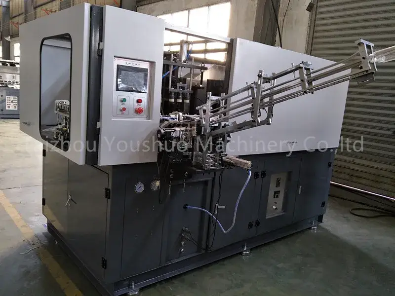 Máy thổi khuôn tự động cho các lỗ hổng với bộ nạp preform tối đa - 600ml 3000bph hình ảnh 14-description