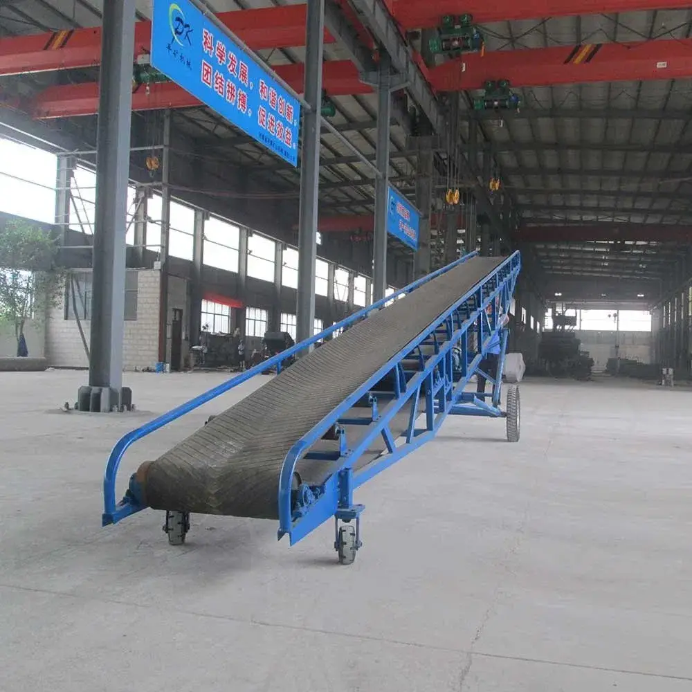 Băng tải di động: Lựa chọn lý tưởng cho quy trình vận chuyển hàng hóa