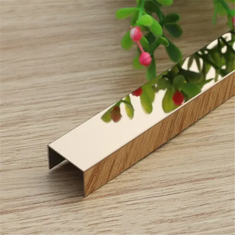 304 và 316 Cuộn PVD: Thương hiệu chất liệu Thép không gỉ U Channel Kim loại Bề mặt và Hồ sơ trang trí