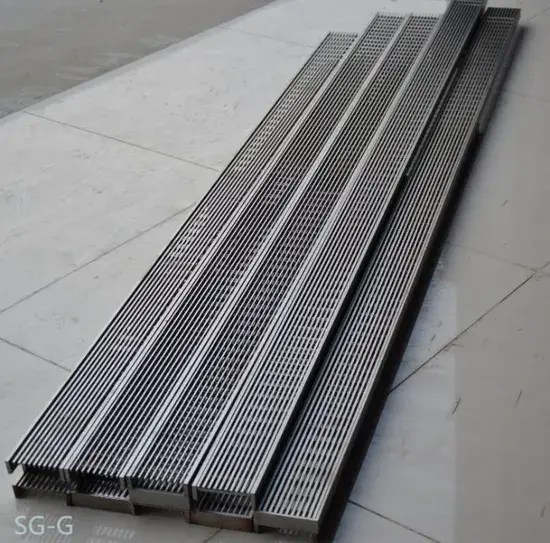 Cống sàn inox 304/316 dành cho phòng tắm và khu vực thoát nước khách sạn, có nắp grating bằng thép không gỉ hình ảnh 1-description