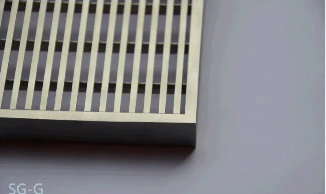 Cống sàn inox 304/316 dành cho phòng tắm và khu vực thoát nước khách sạn, có nắp grating bằng thép không gỉ