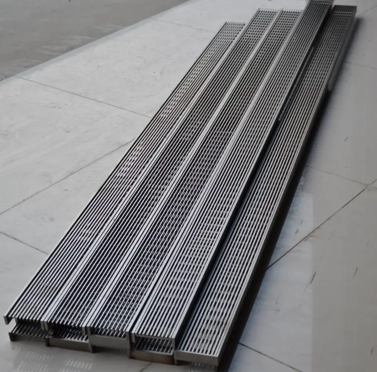 Cống sàn inox 304/316 dành cho phòng tắm và khu vực thoát nước khách sạn, có nắp grating bằng thép không gỉ hình ảnh 18-description