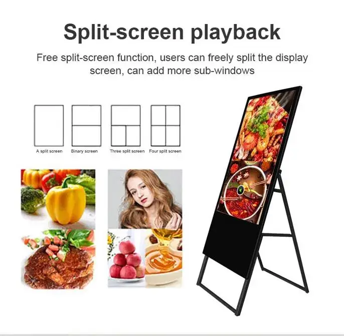 32 Màn hình UHD đứng trong nhà với hệ điều hành Android, tích hợp CMS đám mây và khả năng di động hình ảnh 14-description
