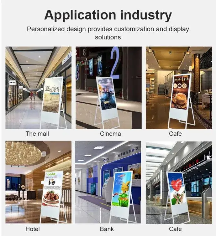 32 Màn hình UHD đứng trong nhà với hệ điều hành Android, tích hợp CMS đám mây và khả năng di động hình ảnh 18-description