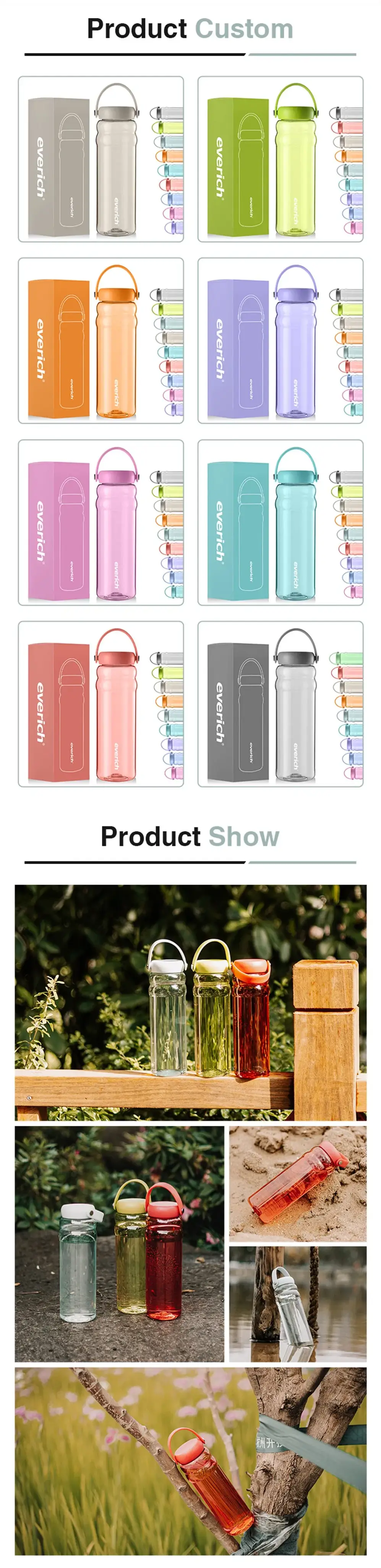Bình nước uống 32oz được làm từ nhựa Tritan an toàn, thân thiện với môi trường, tiện lợi và không chứa chất BPA hình ảnh 14-description