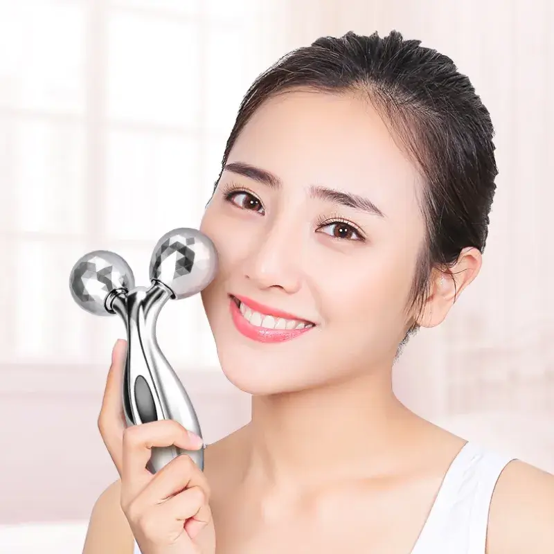 Con lăn nâng mặt 3D Microcurrent xoay 360 độ hiệu quả hình ảnh 19-description
