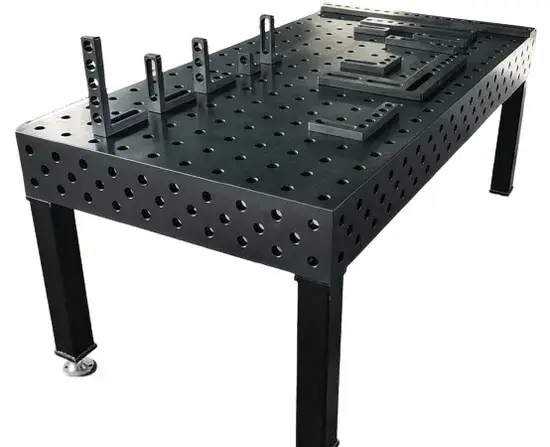Bàn Hàn 3D Plasma chất lượng cao, có kẹp hỗ trợ xử lý kim loại tùy chỉnh