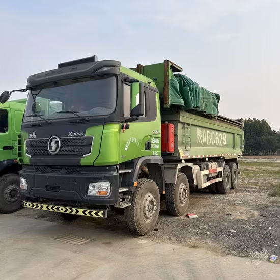 Bánh xe dẫn động Euro3 Euro5 Xe tải nặng 430HP X3000 F3000 Shacman - 8X4 6X4