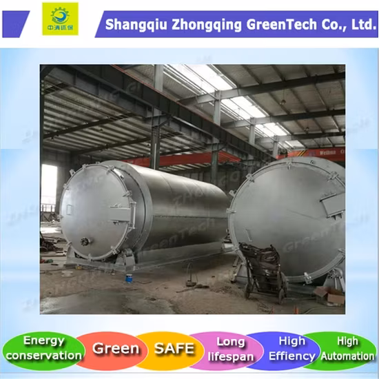 Nơi sản xuất pyrolysis lốp và cao su thải đạt tiêu chuẩn CE, SGS, ISO