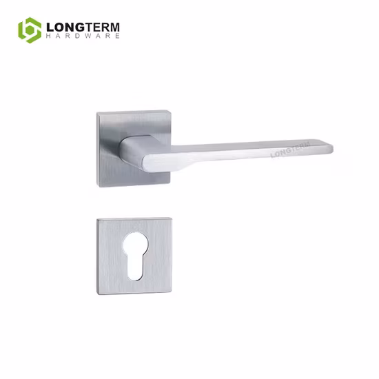 Chốt phòng ngủ hợp kim kẽm màu đen mờ - Thiết bị tay nắm cửa gỗ chất lượng cao
