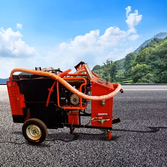 Máy xây dựng mặt đường bằng bê tông nhựa, máy hàn khe nứt đường với chứng nhận CE uy tín