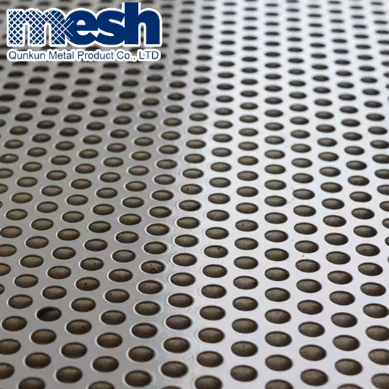 Lưới loa tròn làm từ thép không gỉ, có lỗ perforated