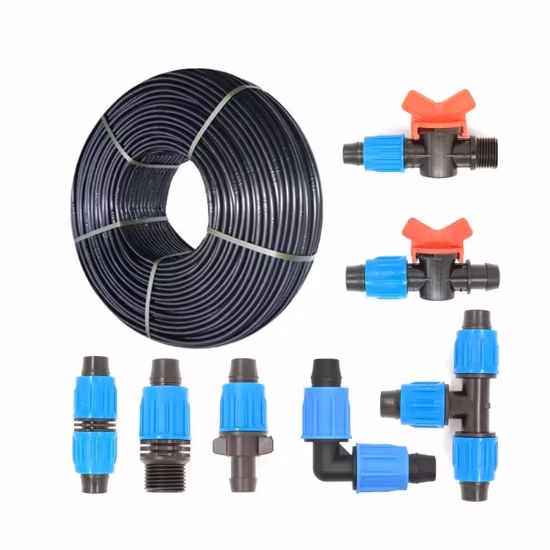 Đầu nối ống nhựa micro tưới nước 90 độ, tiện lợi cho phụ kiện tưới nước ngoài trời
