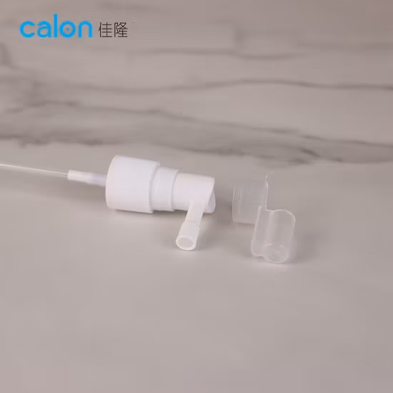 Bình xịt nước súc miệng kiểu nhấn, vòi dài, xịt sương mịn, bình xịt mũi miệng chất liệu nhựa 18/410