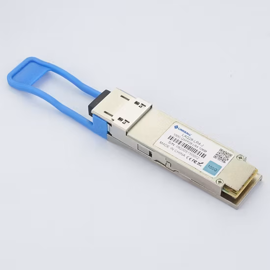 Bộ mô-đun truyền quang Dom LC SMF Extreme 100g-Qsfp28-Lr4-I Tương thích với 100gbase-Lr4 Qsfp28, sóng quang 1310nm, khoảng cách truyền 10km trong môi trường công nghiệp
