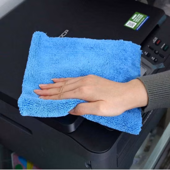 Khăn Lau Xe Siêu Thấm Nước Microfiber 40X40cm Tùy Chỉnh, Thiết Kế Không Viền, Sử Dụng Để Rửa Xe Tại Nhà