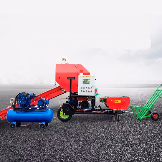 Máy Baler Tròn sử dụng nhiên liệu Diesel: Giải pháp bó cỏ và quấn bán hiệu quả