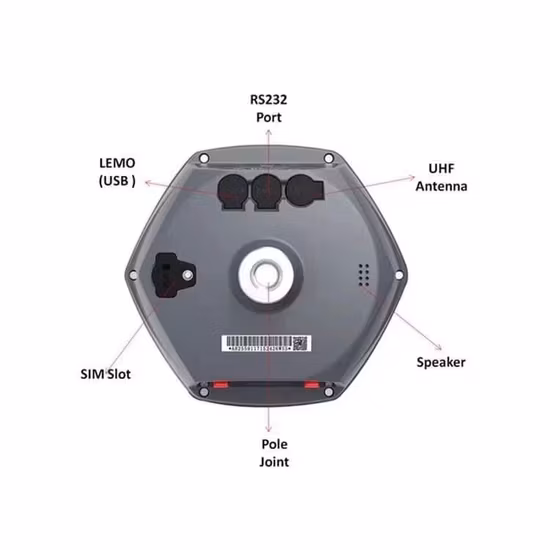 K1PRO GPS Rtk Kolida với 672 Kênh Gnss và Khoảng Cách Làm Việc Dài