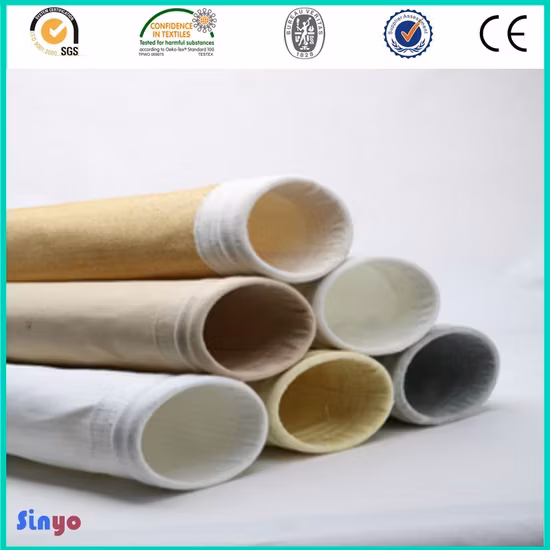 Túi lọc bụi làm từ vải nỉ polyester có thể tùy chỉnh theo yêu cầu