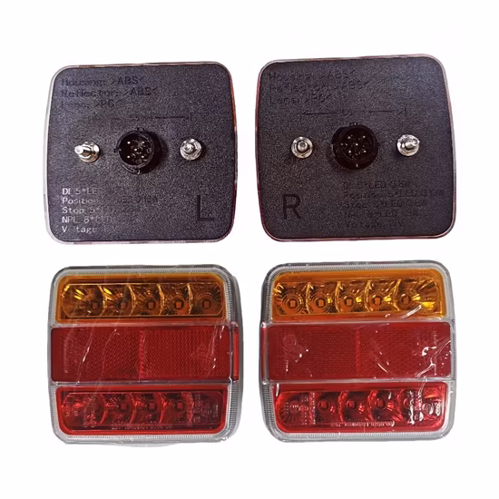Bộ dây cáp đèn hậu LED cho xe tải, sử dụng đầu nối 7 chân