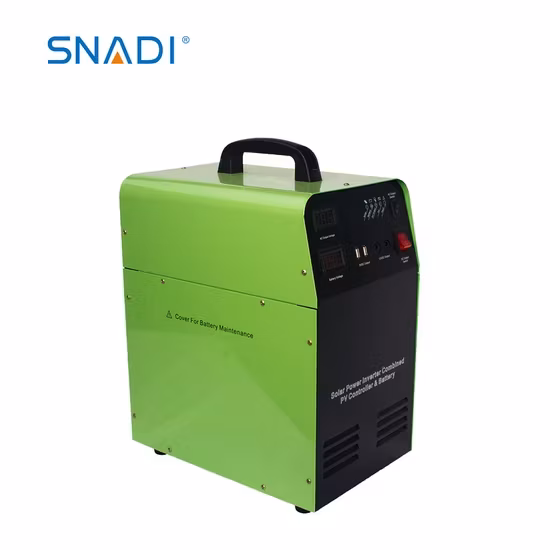Giải pháp năng lượng mặt trời cho gia đình 500W, hệ thống điện AC/DC và sóng sine thuần