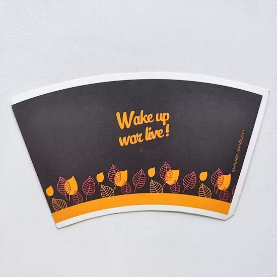 Cốc giấy quạt phủ PE - Giải pháp chống thấm nước hiệu quả từ chất liệu cao cấp