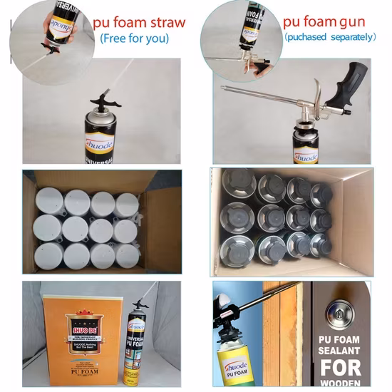 Keo silicone và bọt polyurethane chất cách nhiệt chống cháy hiệu quả