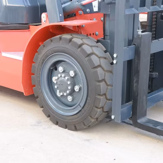 Xe nâng diesel CE ISO 2 tấn 3 tấn 4 tấn 5 tấn cần trục triplex, bộ dịch chuyển bên ngoài và động cơ Nhật Bản tin cậy - Giá tốt