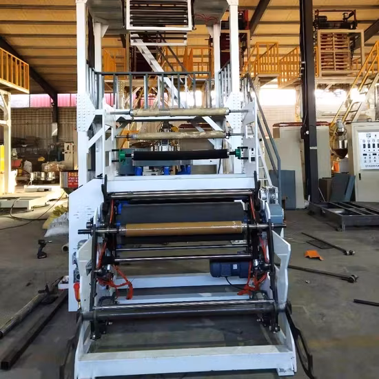 Máy thổi phim tự động tiết kiệm điện cho sản xuất bao bì nhựa
